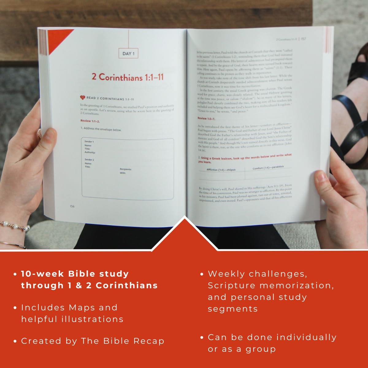 1 & 2 Corinthians: Love, Unity, and the Countercultural Power of the Cross--a 10-Week Bible Study (The Bible Recap Knowing God Series)