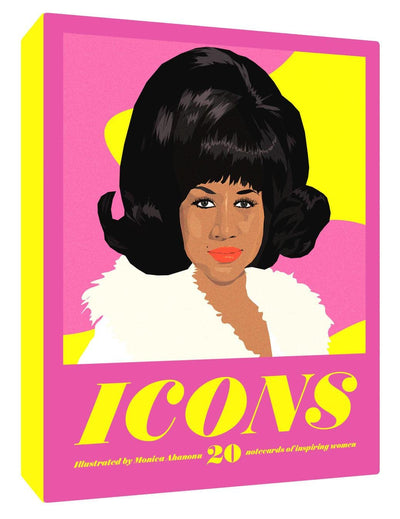 Icons Notecards: 20 Notecards of Inspiring Women