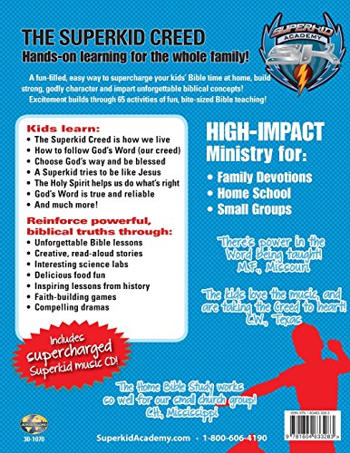 Ska Home Bible Study for Kids - The Superkid Creed