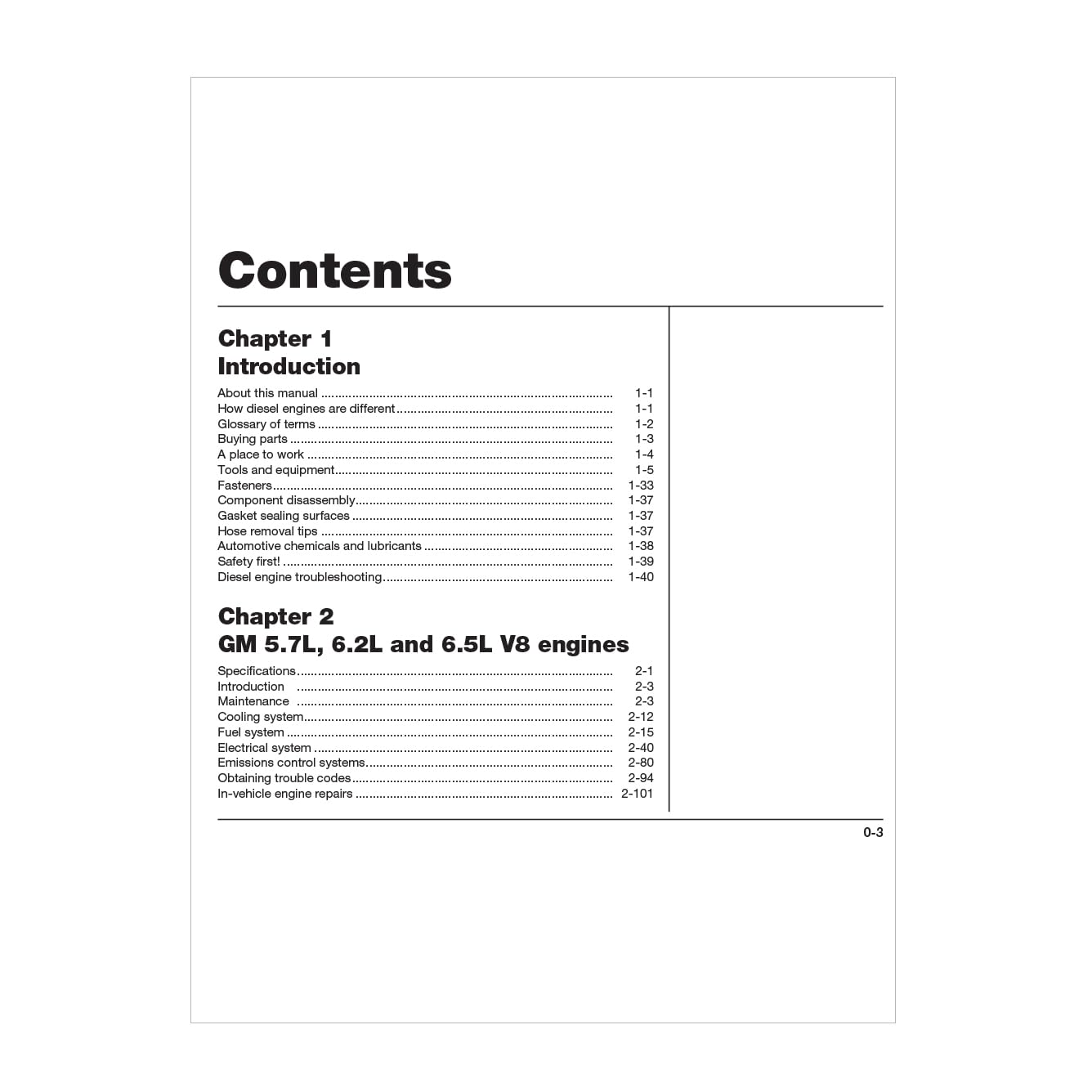 Ford & GM Diesel Engine Repair Haynes TECHBOOK