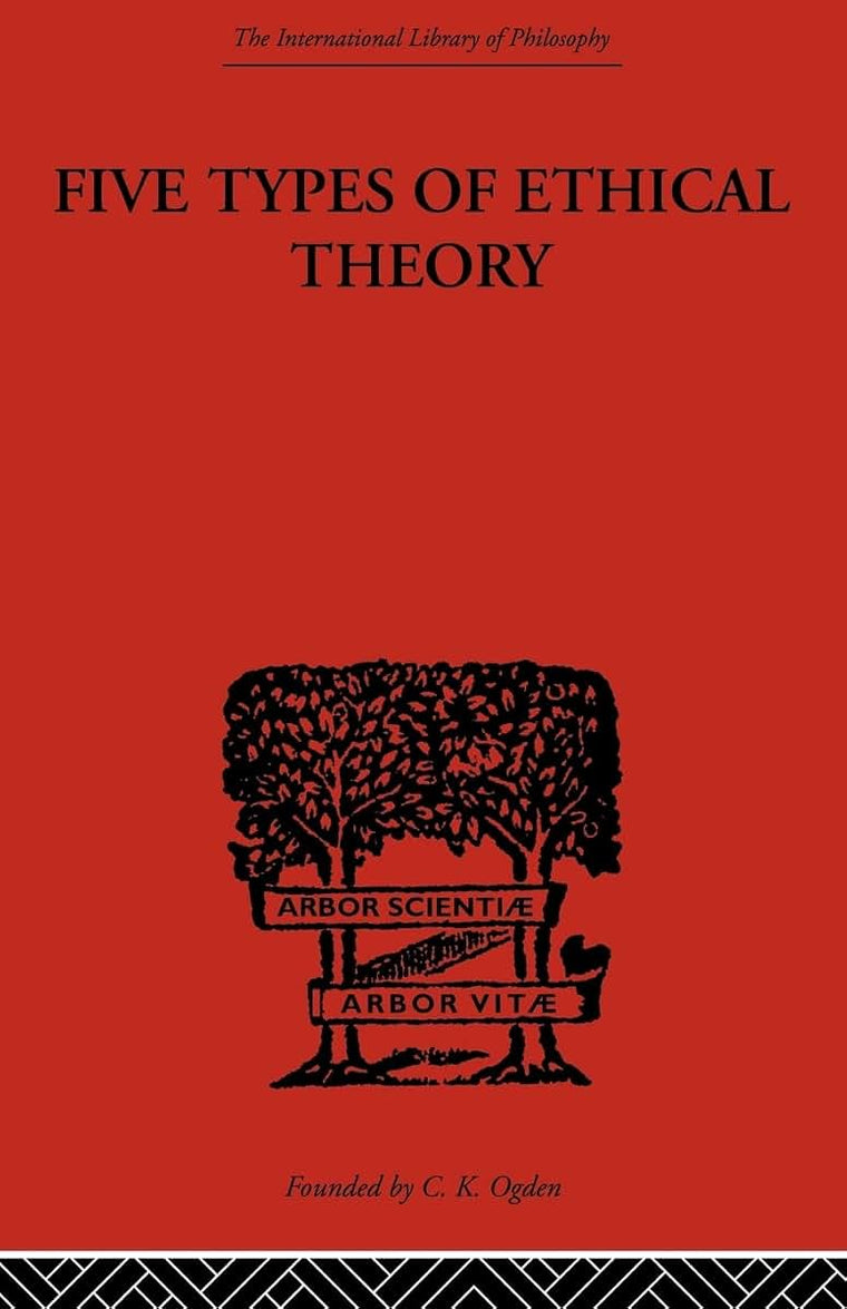 Five Types of Ethical Theory (International Library of Philosophy)