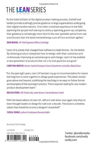 Lean UX: Designing Great Products with Agile Teams