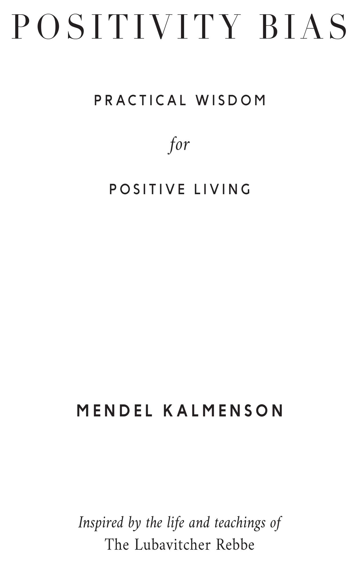 Positivity Bias