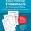 Social Thinking Worksheets for Tweens and Teens Learning to