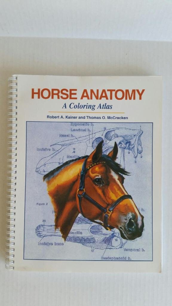 Horse Anatomy: A Coloring Atlas, 2nd Edition