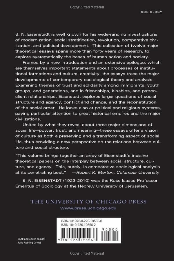 Power, Trust, and Meaning: Essays in Sociological Theory and Analysis (Heritage of Sociology S)
