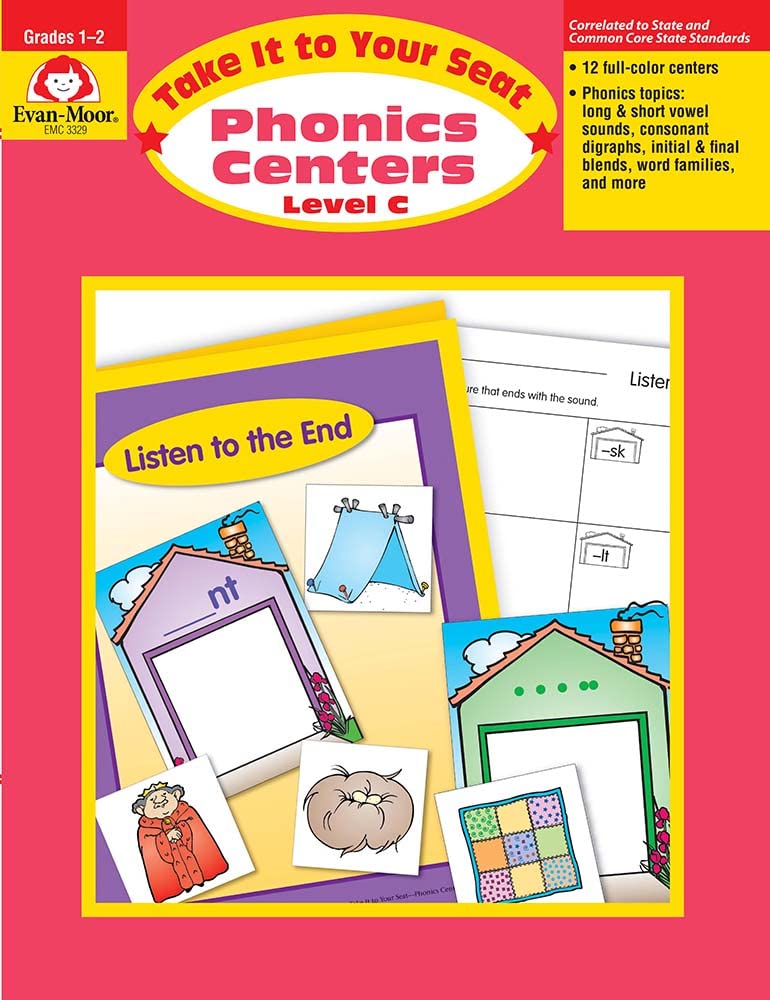 Take It to Your Seat Phonics Centers, Grades 1-2