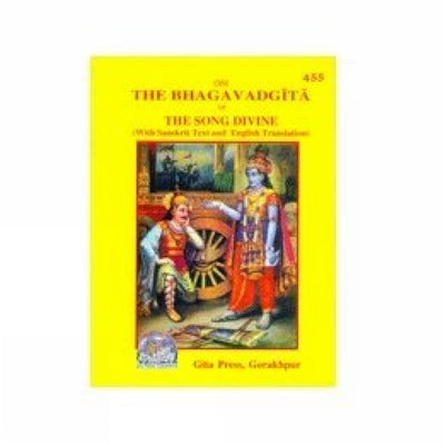 The Bhagavad Gita or Divine Song With Sanskrit Text and English Translation, Pocket Ed. # 455
