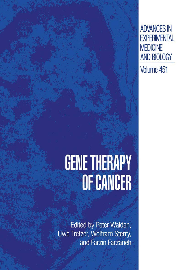 Gene Therapy of Cancer (Advances in Experimental Medicine and Biology)