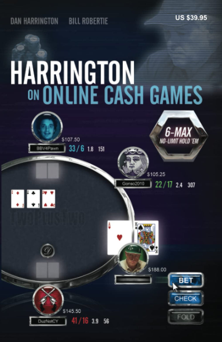 Harrington on Online Cash Games: 6-Max No-Limit Hold 'em (Harrington Cash Gane Series)