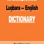 A Simplified Lugbara - English Dictionary
