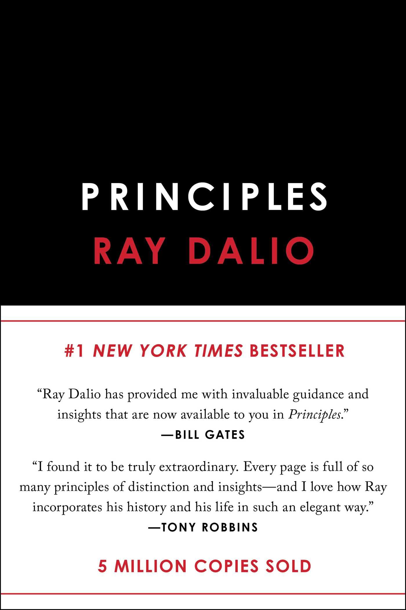 Principles: Life and Work by Ray Dalio