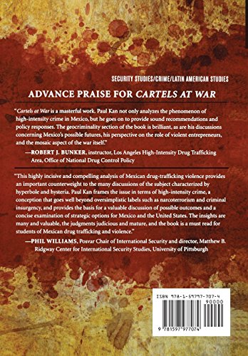 Cartels at War: Mexico's Drug-Fueled Violence and the Threat to U.S. National Security