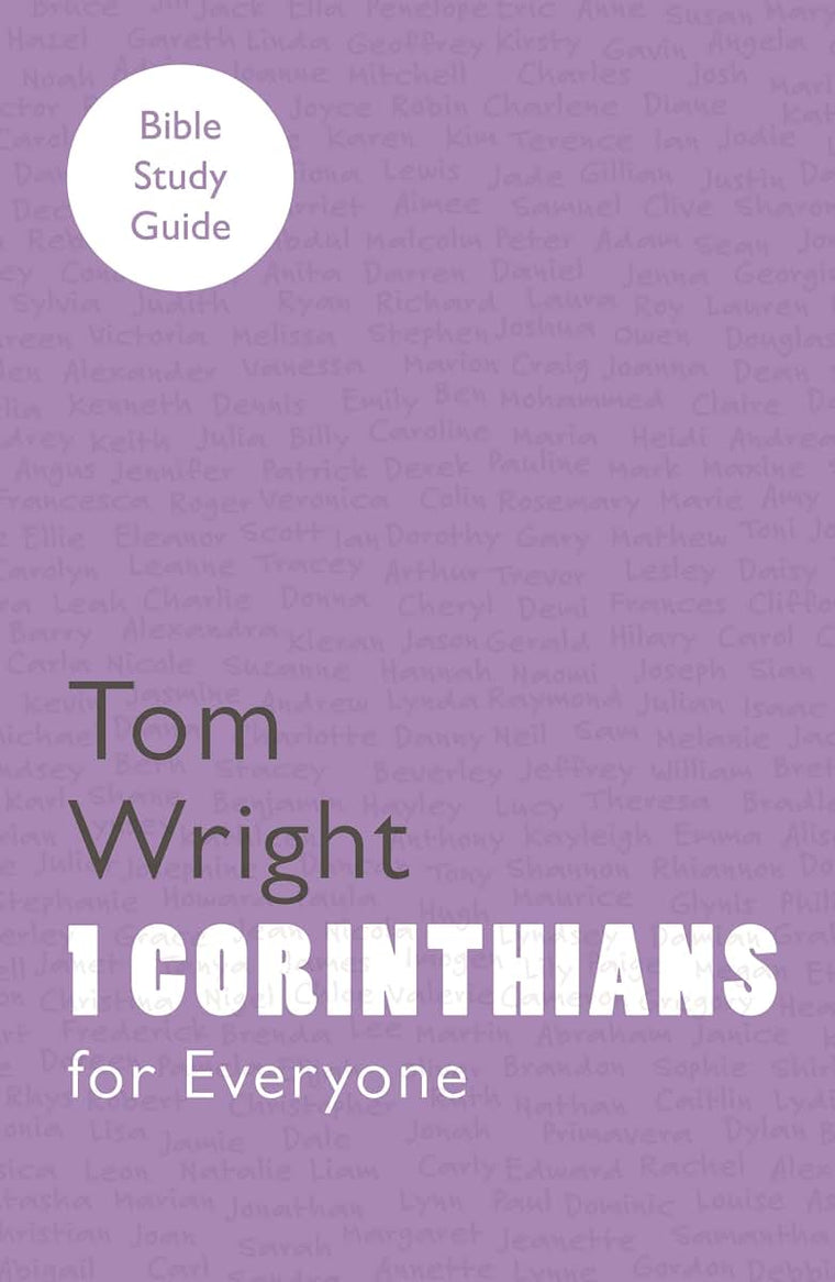 For Everyone Bible Study Guides: 1 Corinthians by Tom Wright (2009-07-23)
