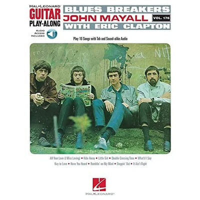 Blues Breakers With John Mayall & Eric Clapton - Guitar Play-Along Vol. 176 (Guitar Play-along, 176)
