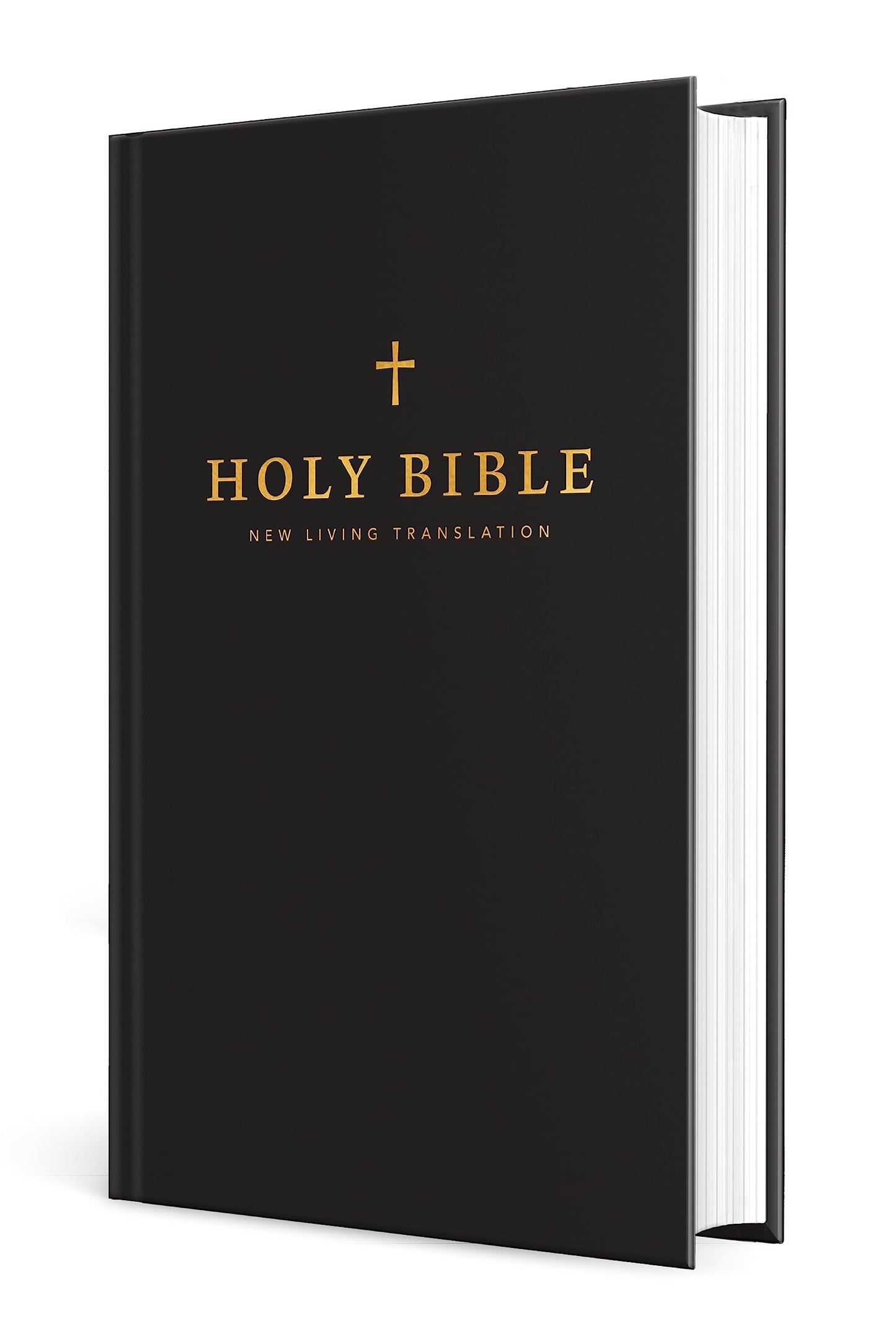 NLT Church Bible (Hardcover, Black)