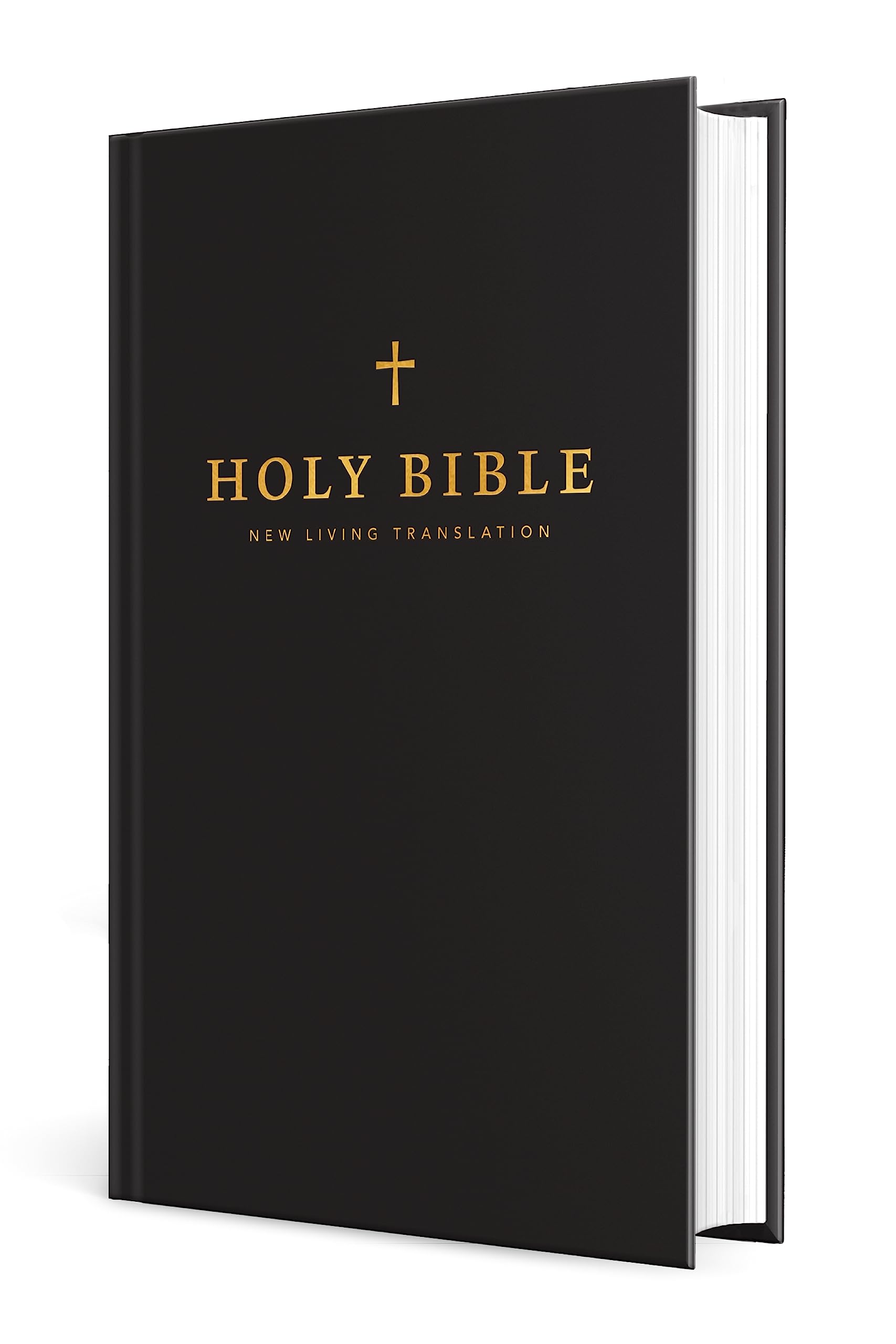 NLT Church Bible (Hardcover, Black)