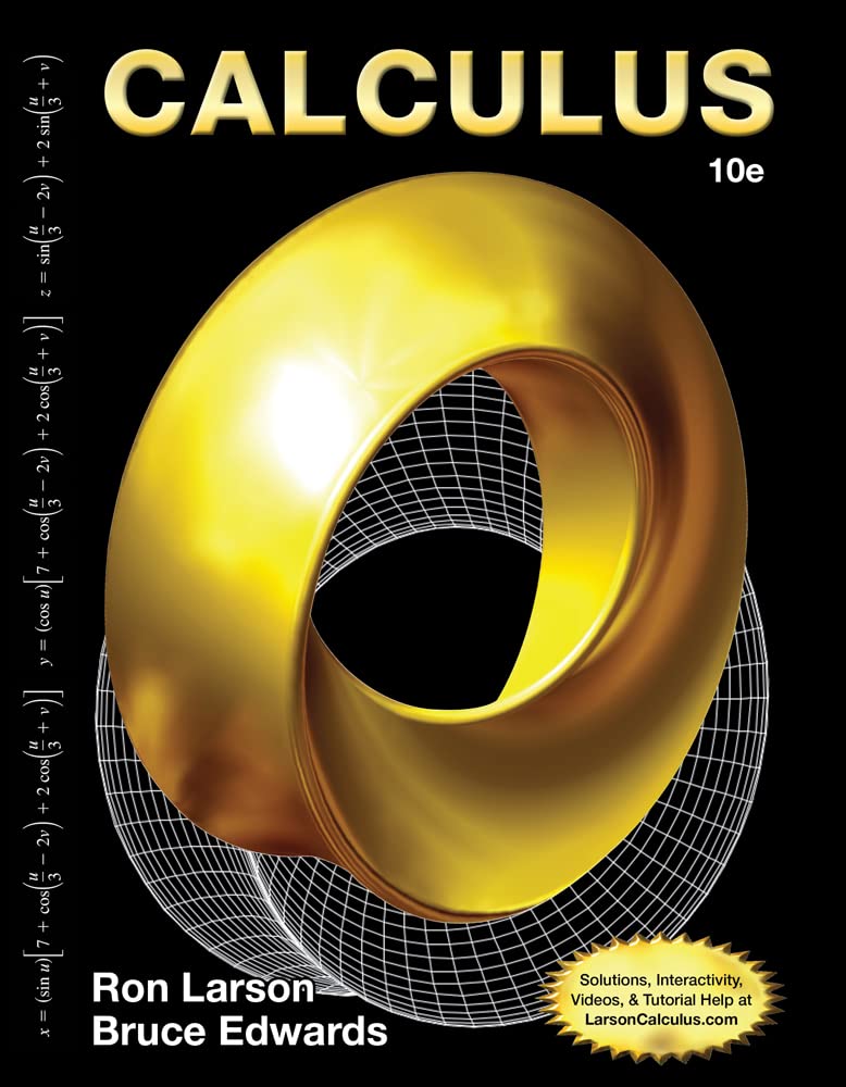 Calculus by Larson, Ron