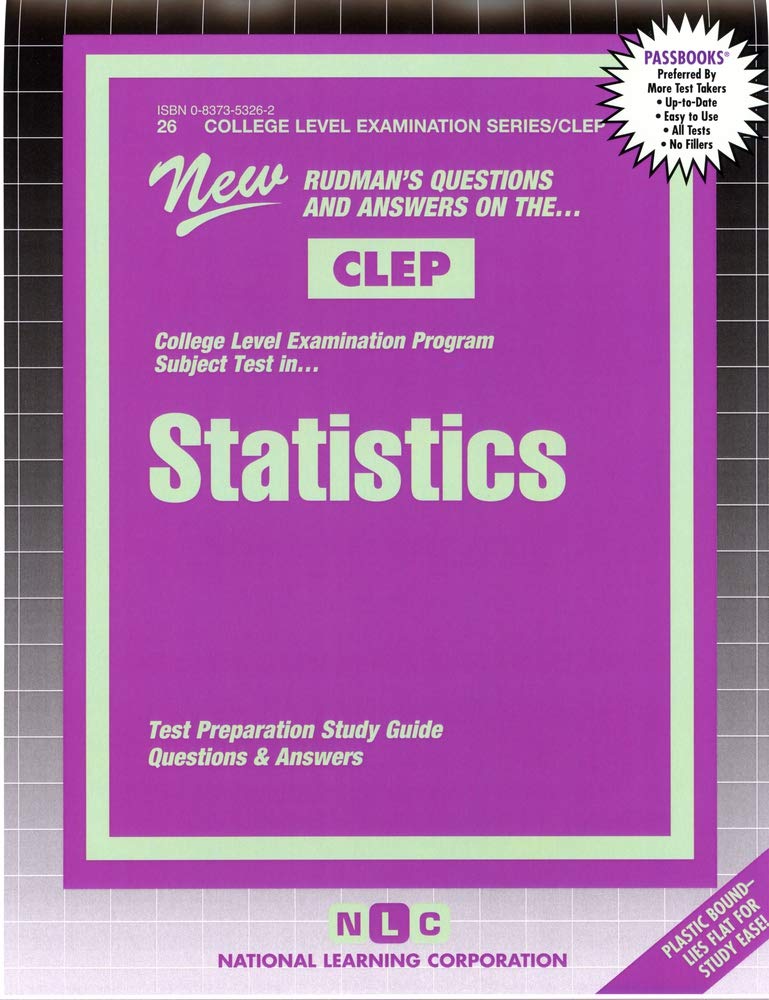 STATISTICS (College Level Examination Series) (Passbooks) (COLLEGE LEVEL EXAMINATION SERIES (CLEP))
