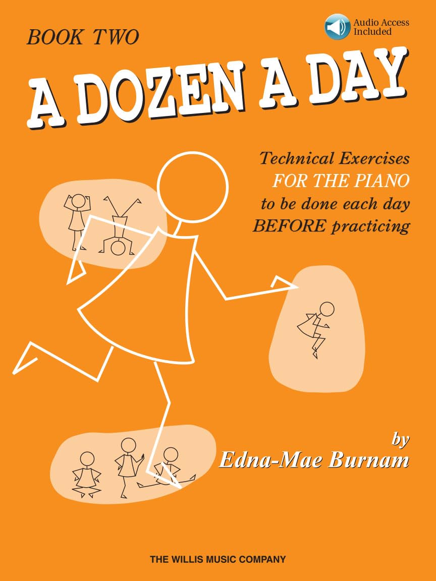 A Dozen a Day Book 2 - Book/Online Audio (Edna Mae Burnam Methods & Supplementary Material, 2)