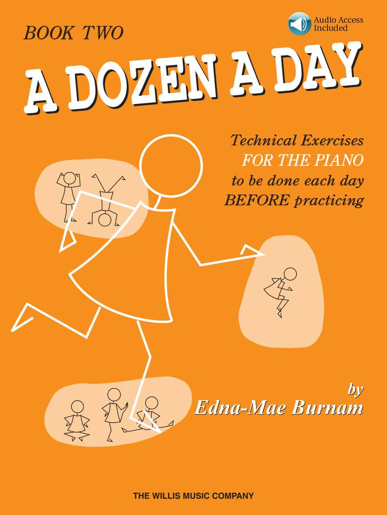 A Dozen a Day Book 2 - Book/Online Audio (Edna Mae Burnam Methods & Supplementary Material, 2)