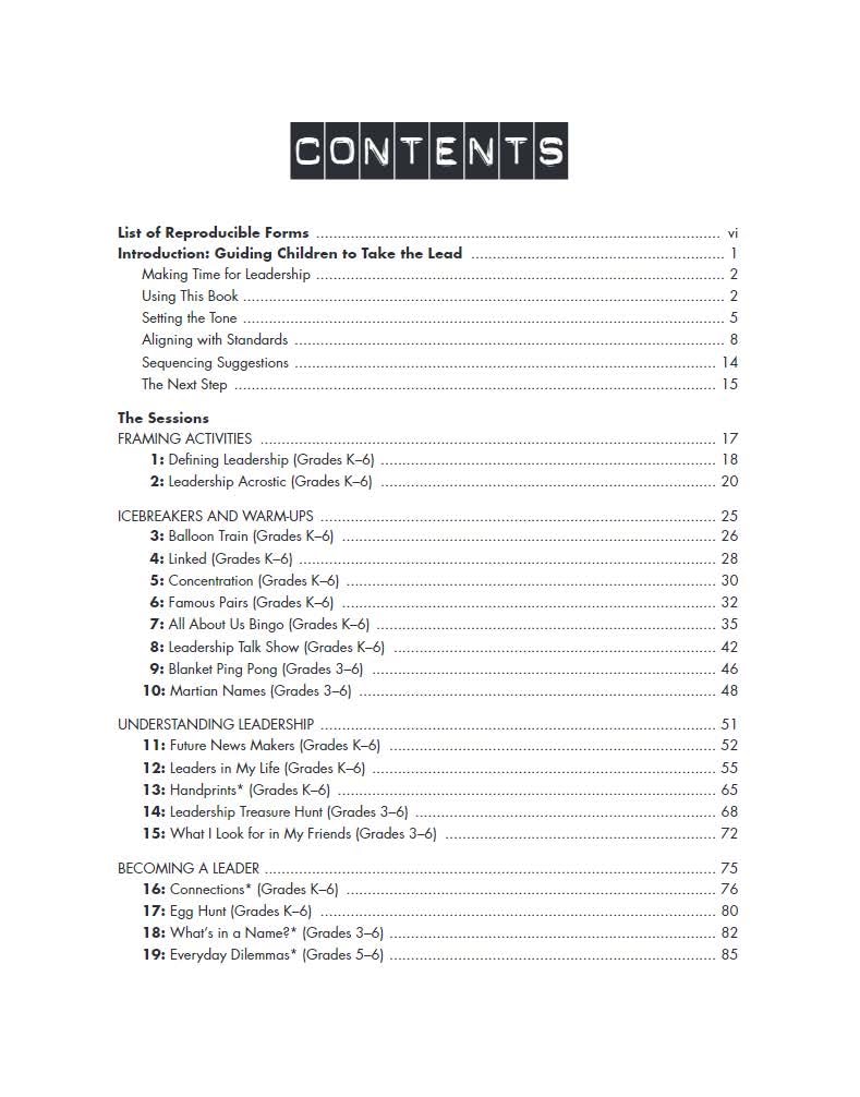 Building Everyday Leadership in All Kids: An Elementary Curriculum to Promote Attitudes and Actions for Respect and Success (Free Spirit Professional)