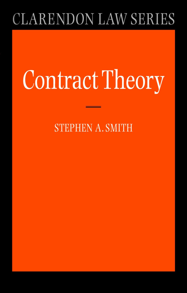 Contract Theory (Clarendon Law Series)