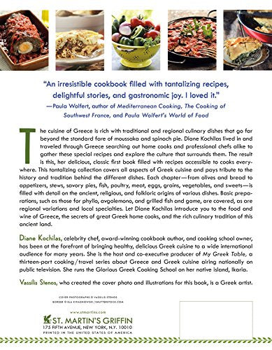 The Food and Wine of Greece: More Than 300 Classic and Modern Dishes from the Mainland and Islands