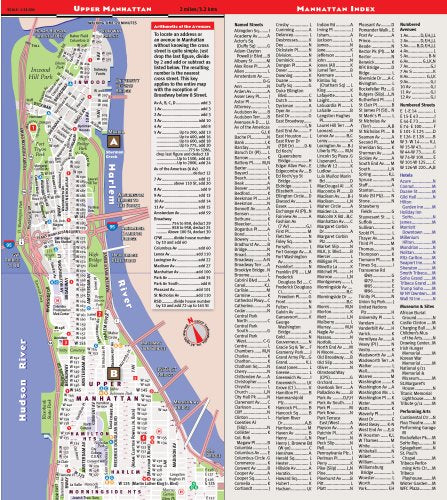 StreetSmart NYC Map Downtown Edition by VanDam-Laminated pocket city street map of Manhattan w/ all attractions, museums, sights, hotels, theaters & ... 2024 Edition)