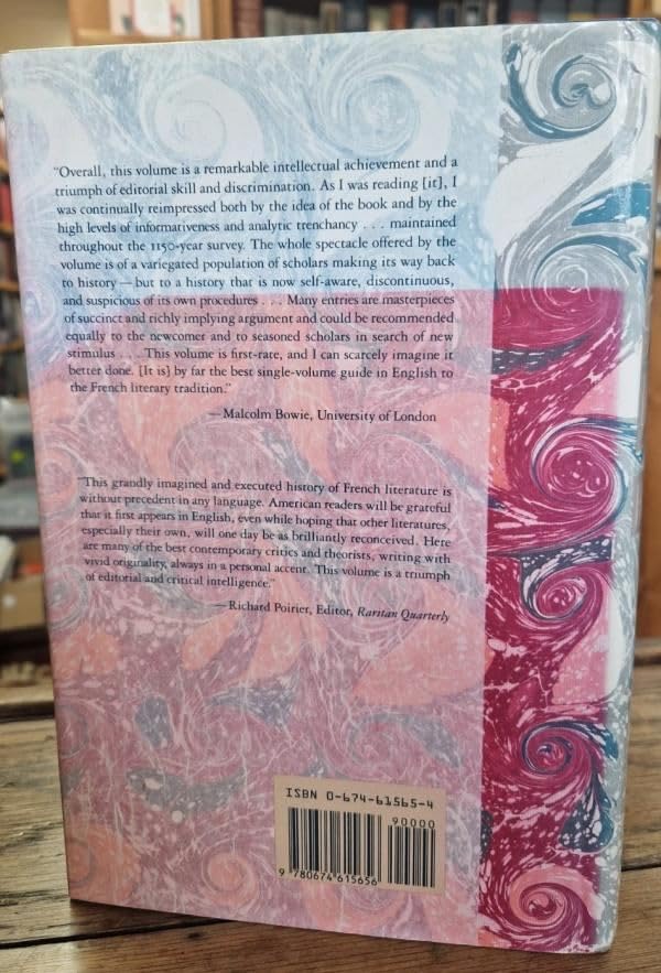 A New History of French Literature