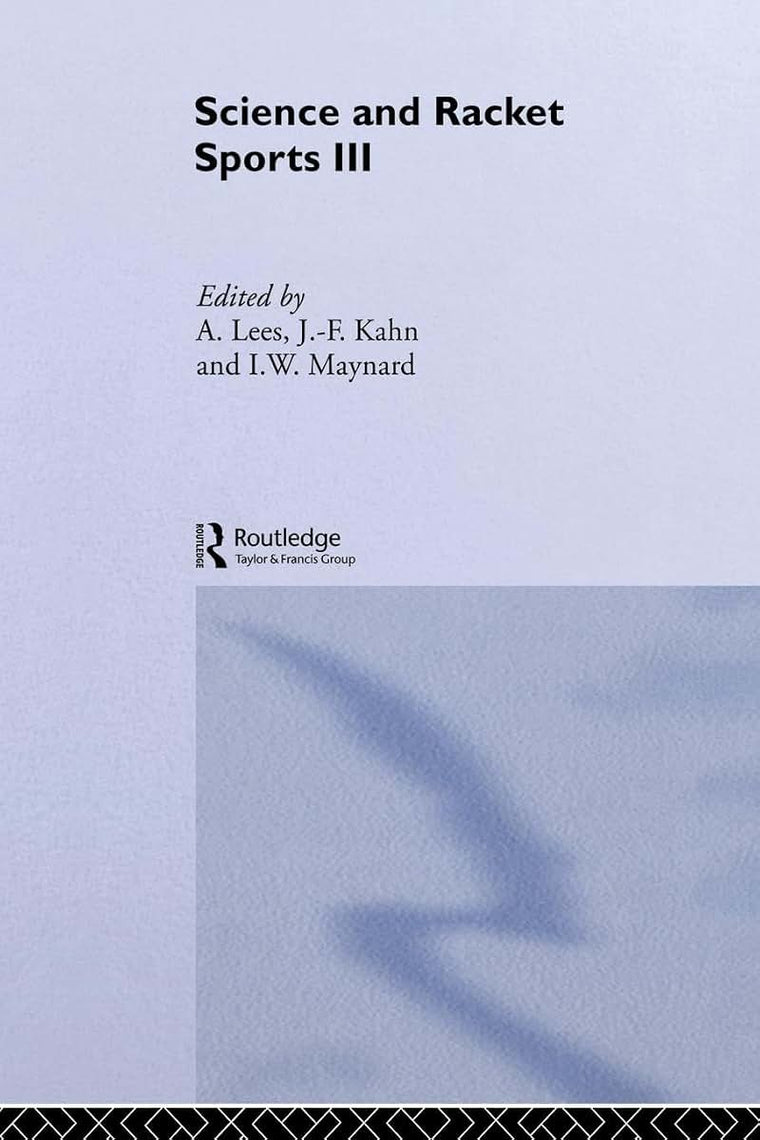 Science and Racket Sports Iii