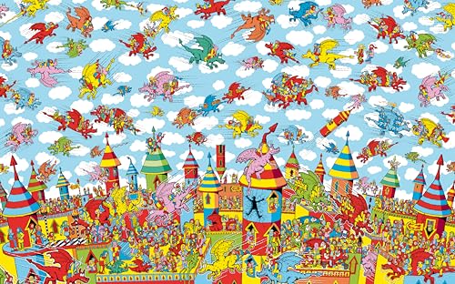 Where's Waldo? The Fantastic Journey: Deluxe Edition with New Searches and Collectible Poster (A Hidden Object Activity Book with Search & Find Puzzles and Spot-the-Difference Game)