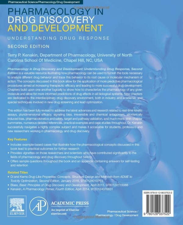 Pharmacology in Drug Discovery and Development: Understanding Drug Response