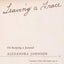 Leaving a Trace: On Keeping a Journal