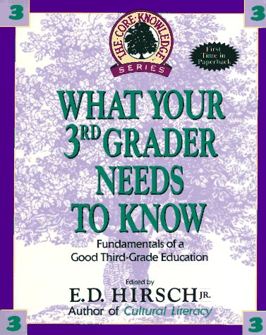 What Your 3rd Grader Needs to Know: Fundamentals of a Good Third Grade Education