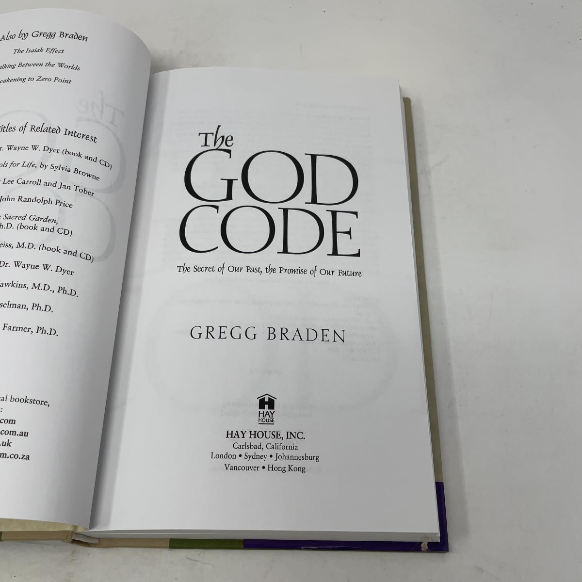 The God Code: The Secret of Our Past, the Promise of Our Future
