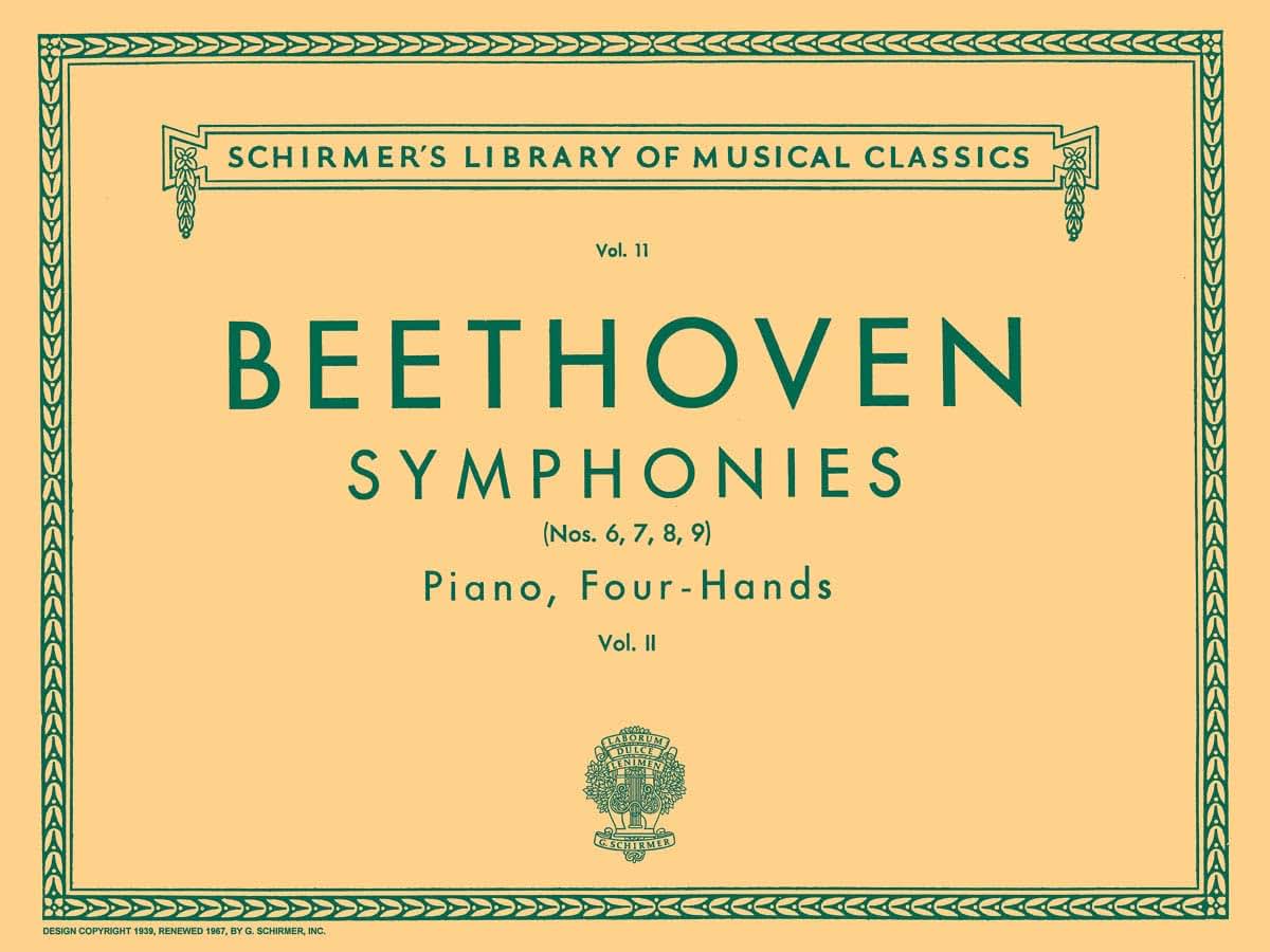 Symphonies - Book 2 (6-9): Schirmer Library of Classics Volume 11 Piano Duet (Schirmer's Library of Musical Classics, 11)
