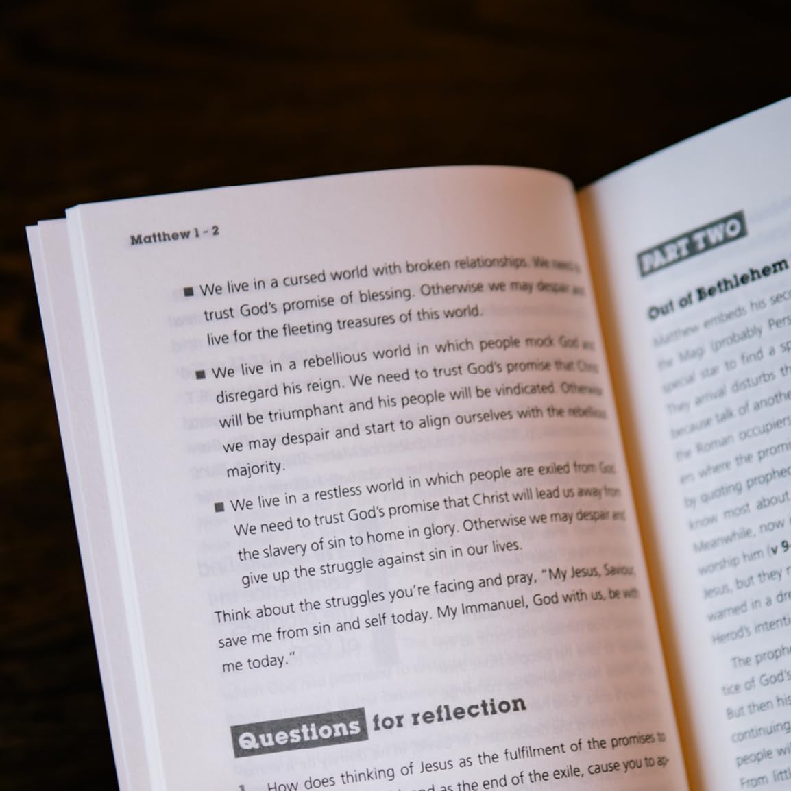 Matthew For You: God with Us (Expository Guide with commentary to help sermon preparation, personal devotions and Bible-study leading) (God's Word For You)