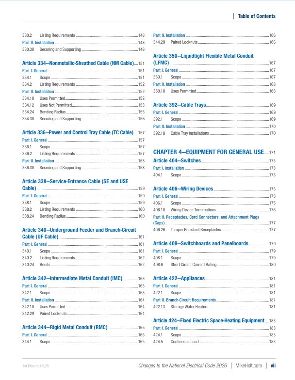 Mike Holt's Illustrated Guide to Changes to the National Electrical Code Textbook, Electrical Exam Preparation, 2026 NEC