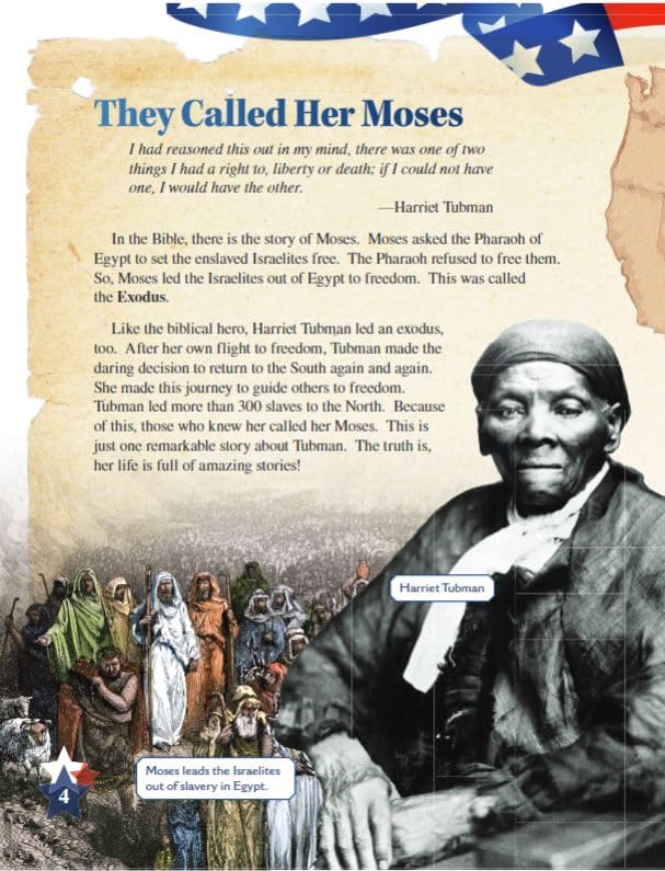 Harriet Tubman: Leading Others to Liberty - Social Studies Book for Kids - Great for School Projects and Book Reports (Social Studies: Informational Text)