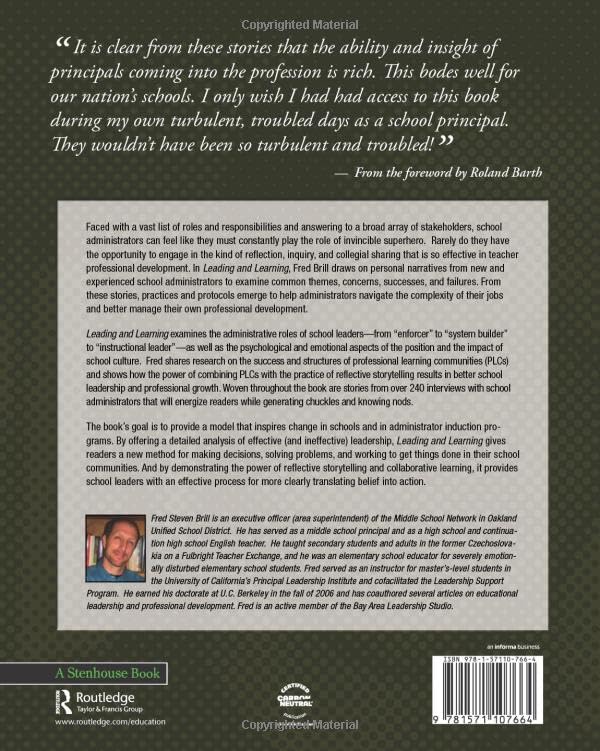 Leading and Learning