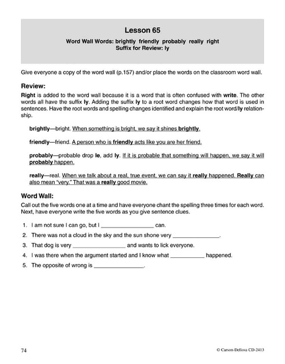 Prefixes and Suffixes, Grades 3 - 8