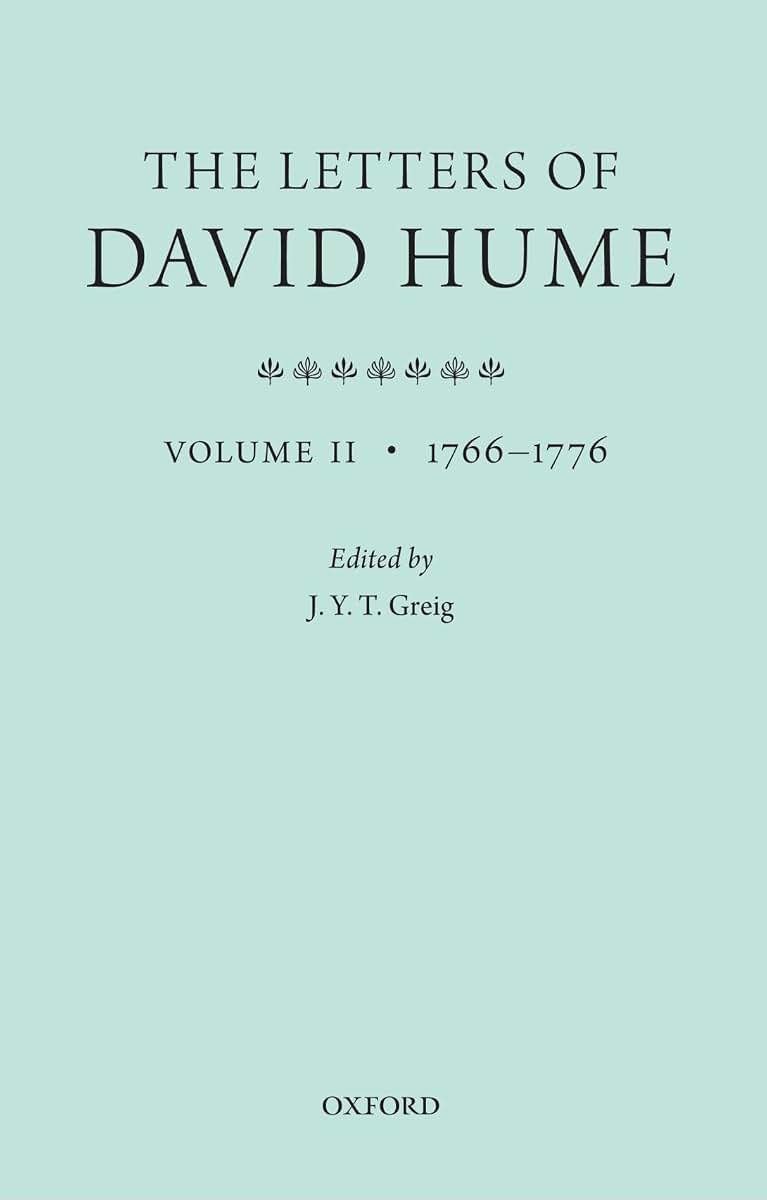 The Letters of David Hume: Volume 2