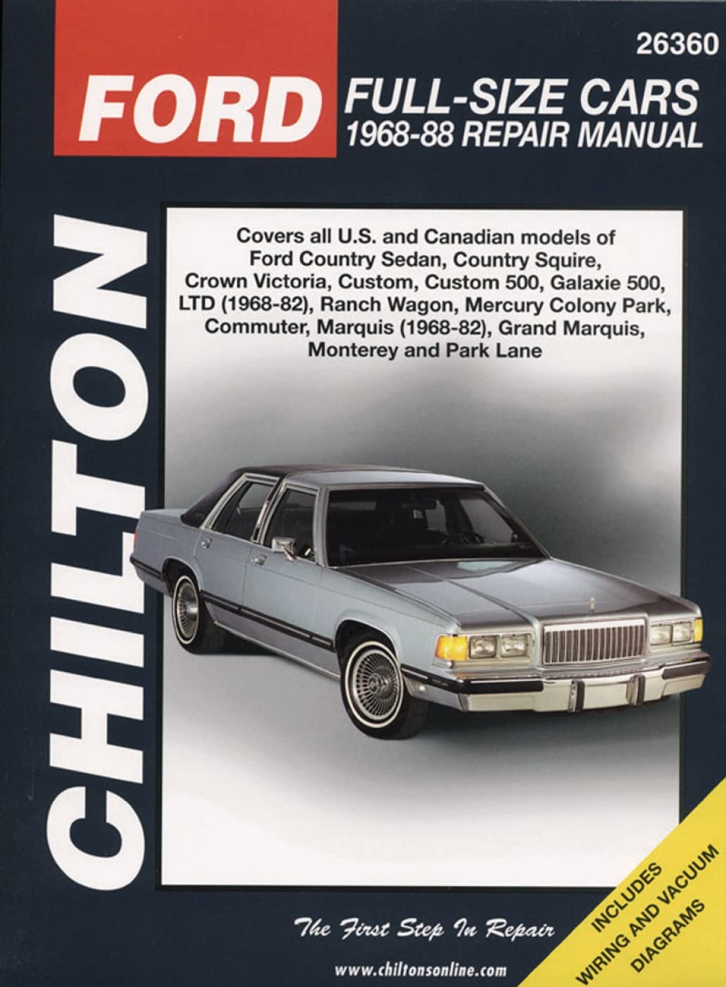 Ford Full-Size Cars, 1968-88 (Chilton Total Car Care Series
