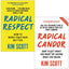 Kim Scott 2 Books Collection Set (Radical Respect & Radical Candor)