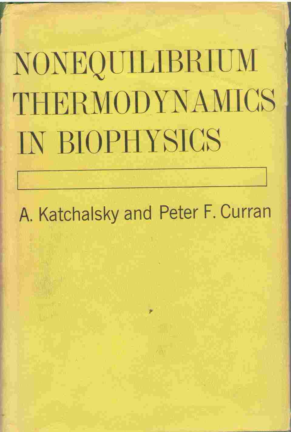 Nonequilibrium Thermodynamics in Biophysics