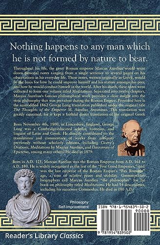 Meditations - The Classical Translation by George Long (Reader's Library Classics)