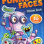 Funny Faces Coloring Sticker Book - Robots Includes 2 Pages with Over 50 Stickers 16 Pages