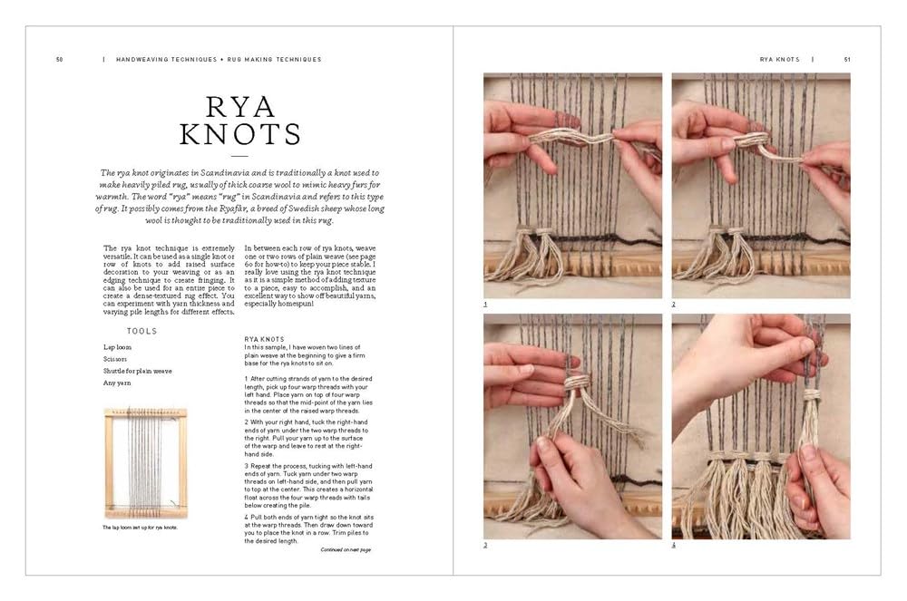 Weaving on a Little Loom: Techniques, Patterns, and Projects for Beginners