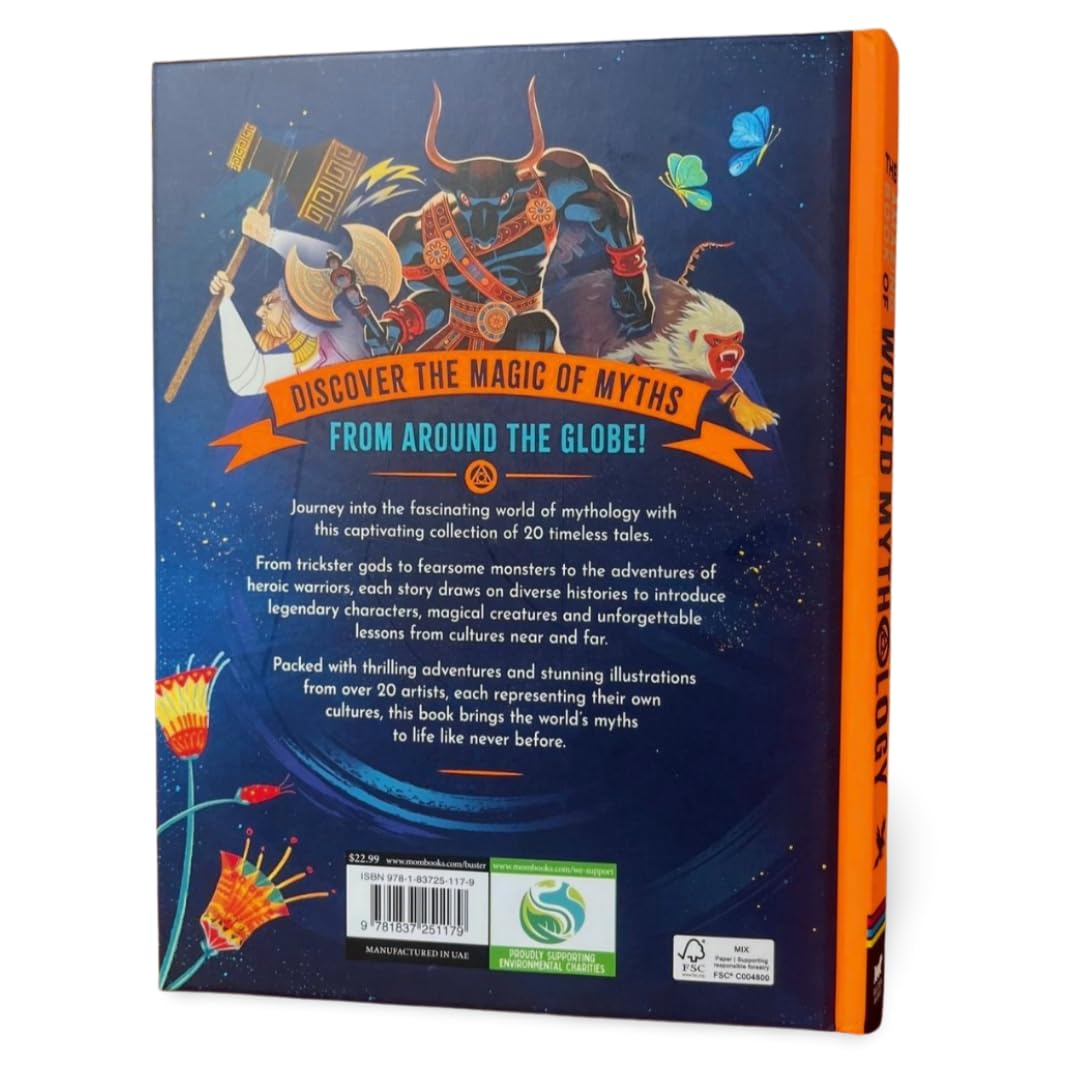 The Amazing Book of World Mythology: A Unique Celebration of Culture, Created by Artists from Across the Globe
